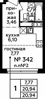 Дом 263 Секция 3 Этаж 4 Квартира 56925